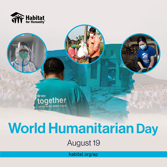 Graphic for 2021 World Humanitarian Day